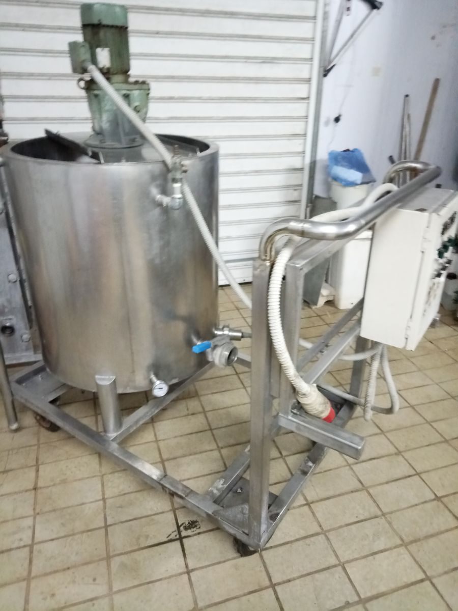 παστεριωτής γάλακτος 200 λίτρων μεταχειρισμένος