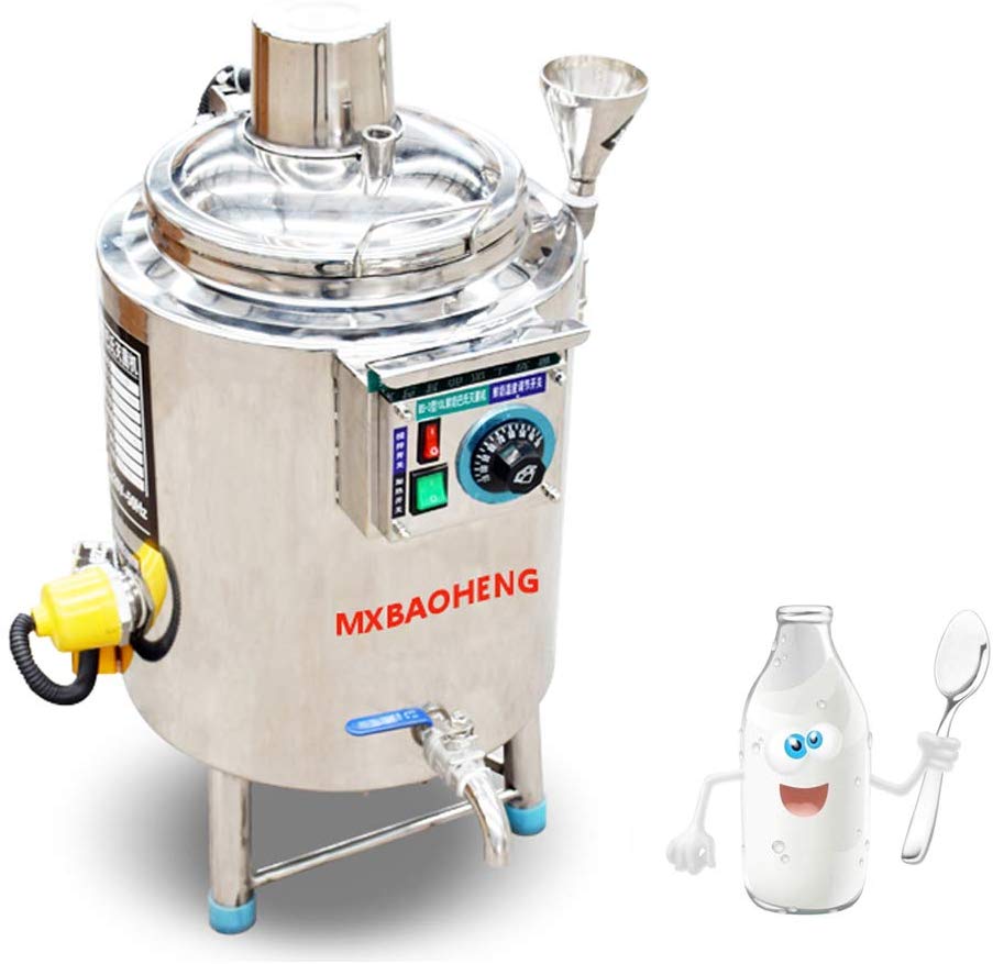 Μικρός παστεριωτής γάλακτος 10 λίτρων