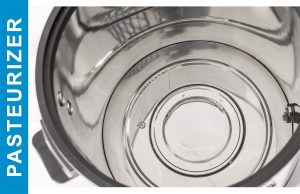 Μικρός παστεριωτής γάλακτος 15 λίτρων