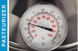 Μικρός παστεριωτής γάλακτος 15 λίτρων