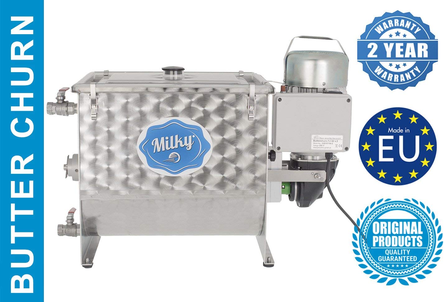 Μηχανή επεξεργασίας βουτύρου ηλεκτρική