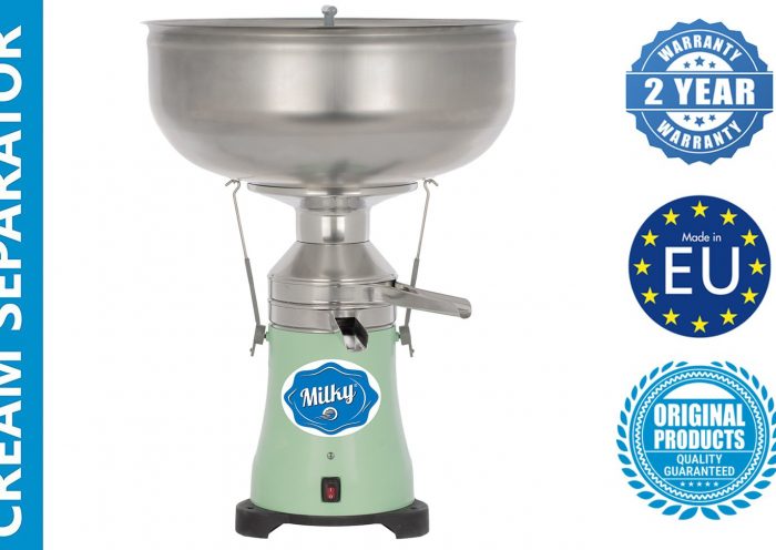 Κορυφολόγος γάλακτος 130 λίτρων ηλεκτρικός